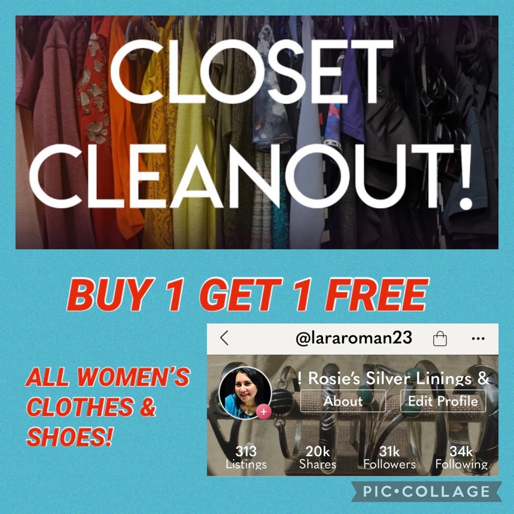 ALL WOMEN’S CLOTHES, PURSES & SHOES!
